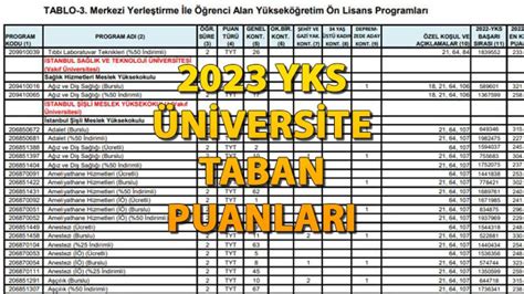 2010 üniversite taban sıralamaları
